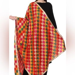 Chiffon Embroidered Women Dupatta